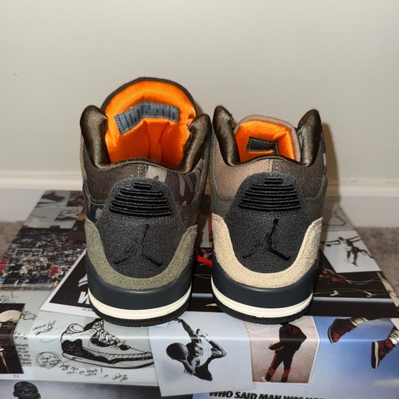 Nike Jordan Mens Air Jordan 3 DO1830 200 Patchwork Camo size 7.5 - Picture 6 of 10